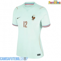 Camisa de time de futebol França Randal Kolo Muani #12 Replicas 2º Equipamento Feminina Mundo 2026 Manga Curta